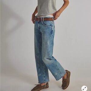 We The Free Light Blue Boyfriend Jeans